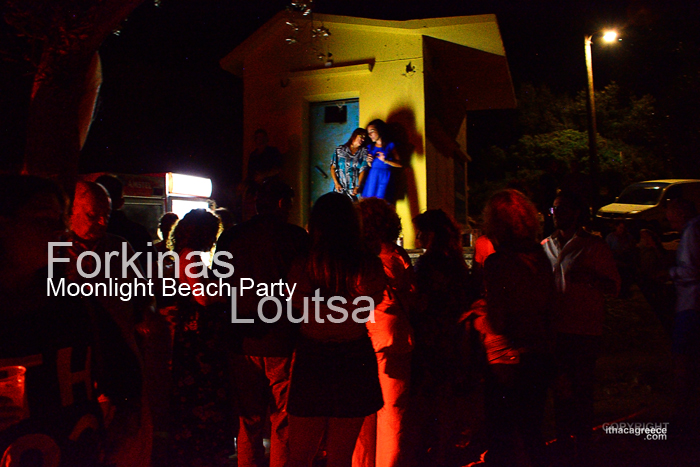 beach party ithaca greece